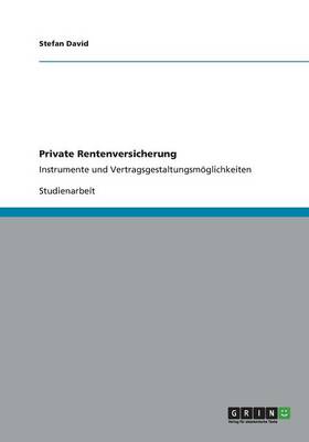 Private Rentenversicherung