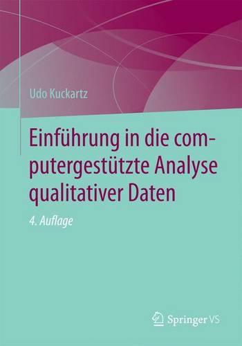 Einfuhrung in die computergestutzte Analyse qualitativer Daten
