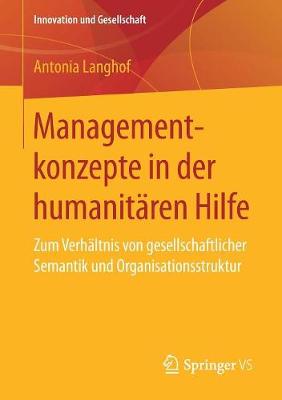 Managementkonzepte in der humanitären Hilfe