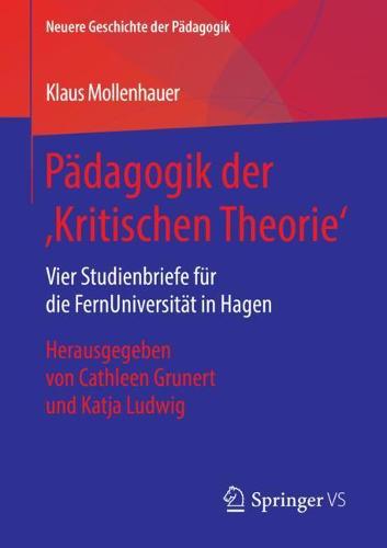 Pädagogik der ‚Kritischen Theorie‘