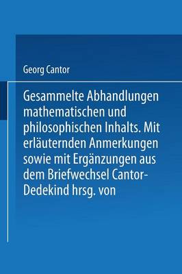 Gesammelte Abhandlungen
