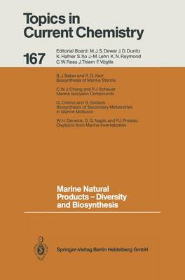 Marine Natural Products — Diversity and Biosynthesis