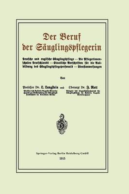 Der Beruf der Säuglingspflegerin