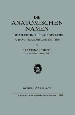 Die Anatomischen Namen