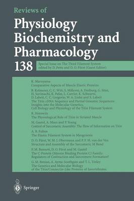Reviews of Physiology, Biochemistry and Pharmacology