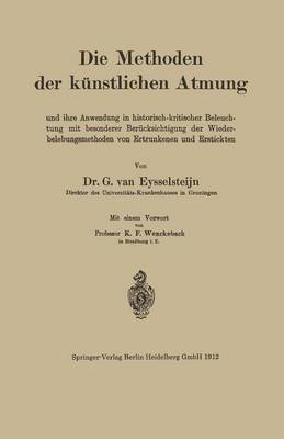 Die Methoden der künstlichen Atmung