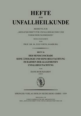 Der Meniscusschade