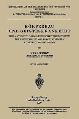 Körperbau und Geisteskrankheit
