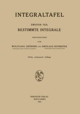 Bestimmte Integrale