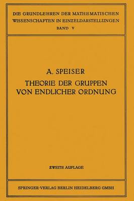 Die Theorie der Gruppen von Endlicher Ordnung