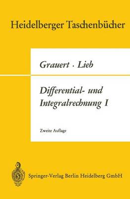 Differential- und Integralrechnung I