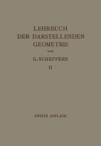 Lehrbuch der Darstellenden Geometrie