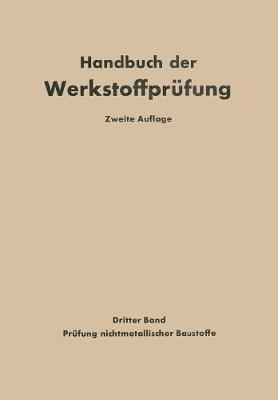Die Prüfung nichtmetallischer Baustoffe
