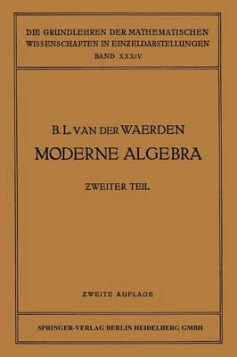 Moderne Algebra