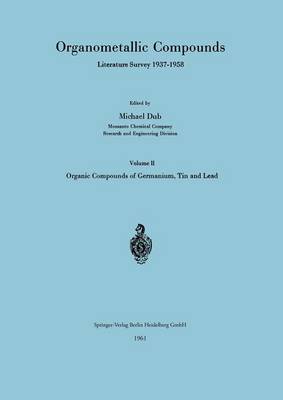 Organometallic Compounds Literature Survey 1937–1958