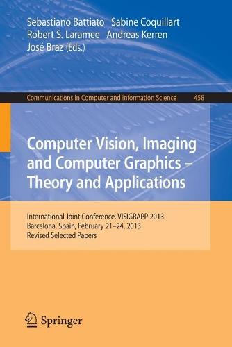 Computer Vision, Imaging and Computer Graphics: Theory and Applications