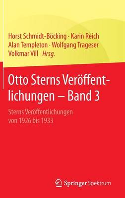 Otto Sterns Veröffentlichungen – Band 3