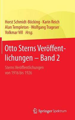 Otto Sterns Veröffentlichungen – Band 2