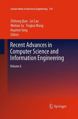 Recent Advances in Computer Science and Information Engineering