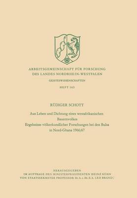 Aus Leben und Dichtung eines westafrikanischen Bauernvolkes
