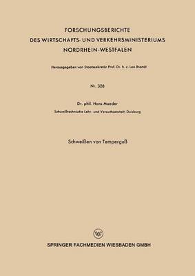 Schweißen von Temperguß