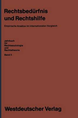 Rechtsbedürfnis und Rechtshilfe