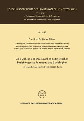 Die δ-Achsen und ihre räumlich-geometrischen Beziehungen zu Faltenbau und Schiefrigkeit