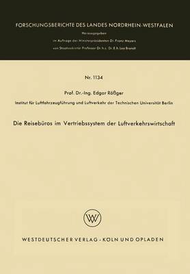 Die Reisebüros im Vertriebssystem der Luftverkehrswirtschaft