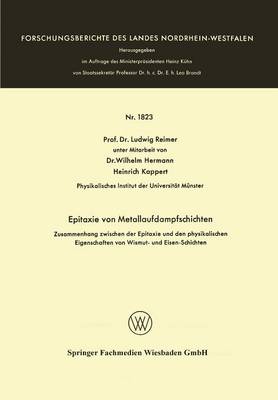 Epitaxie von Metallaufdampfschichten