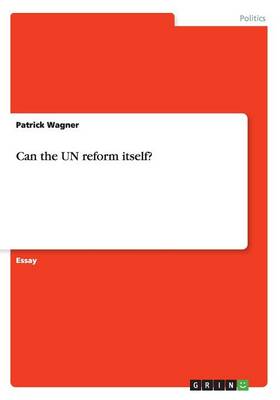 Can the Un Reform Itself?