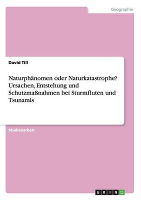 Naturph nomen Oder Naturkatastrophe? Ursachen, Entstehung Und Schutzma nahmen Bei Sturmfluten Und Tsunamis