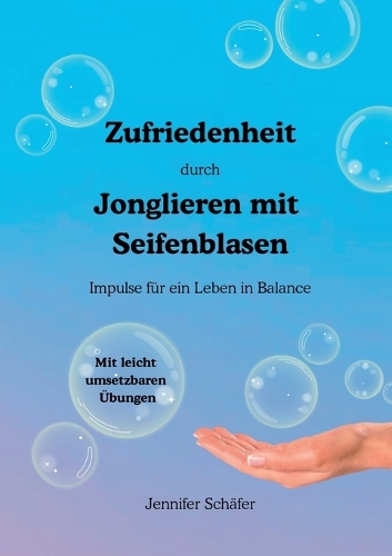 Zufriedenheit durch Jonglieren mit Seifenblasen