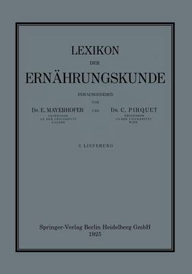 Lexikon der Ernährungskunde