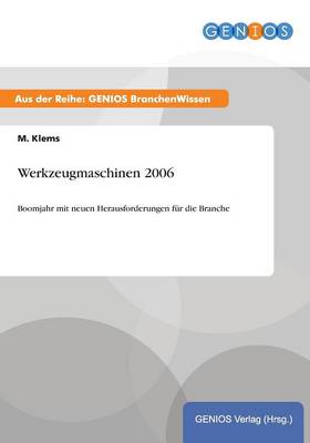 Werkzeugmaschinen 2006