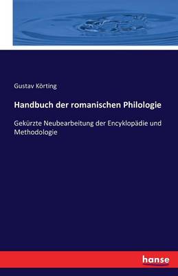 Handbuch Der Romanischen Philologie