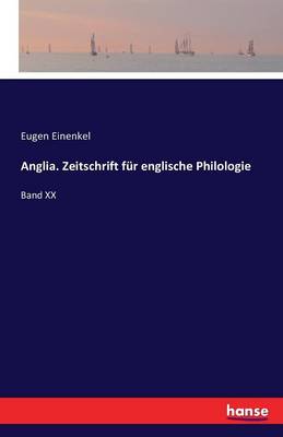 Anglia. Zeitschrift F r Englische Philologie