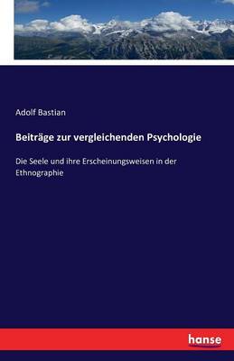 Beitrage Zur Vergleichenden Psychologie
