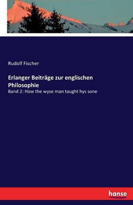 Erlanger Beitr ge Zur Englischen Philosophie
