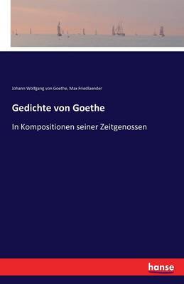Gedichte Von Goethe