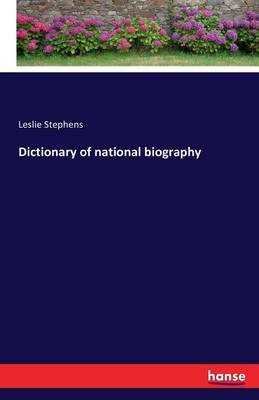 Dictionary of National Biography