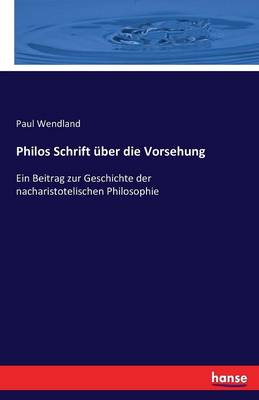 Philos Schrift ber Die Vorsehung