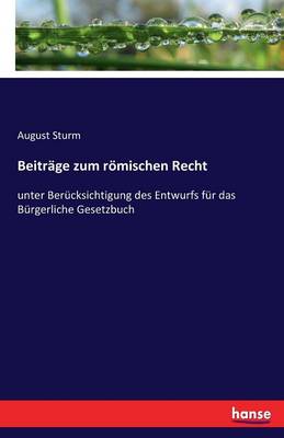 Beitr ge Zum R mischen Recht