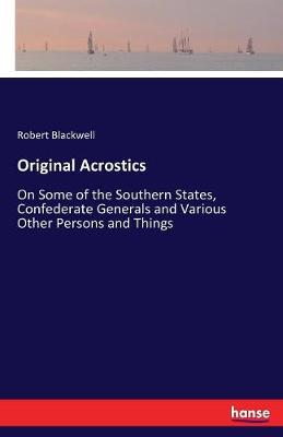 Original Acrostics