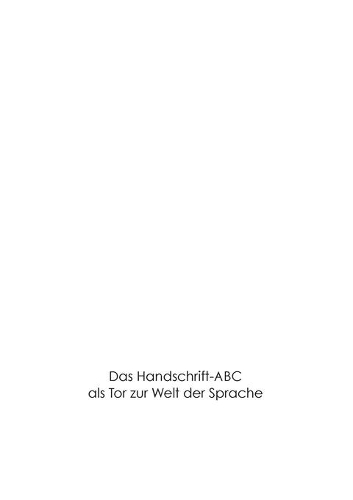 Das Handschrift-Abc