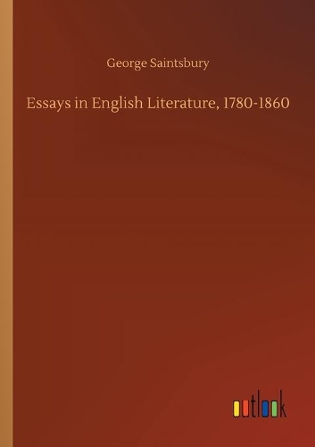 Essays in English Literature, 1780-1860