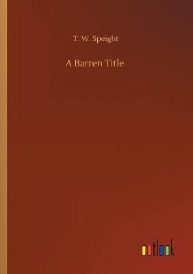 A Barren Title