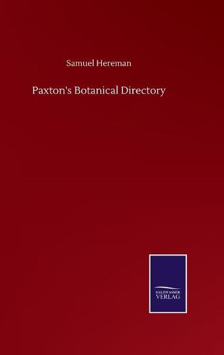 Paxton's Botanical Directory