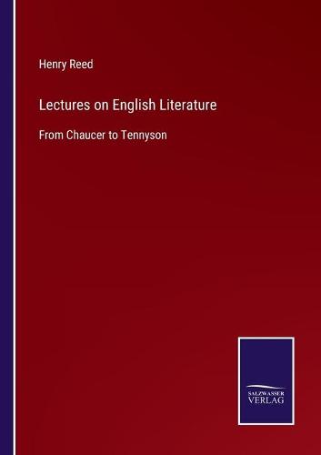 Lectures on English Literature