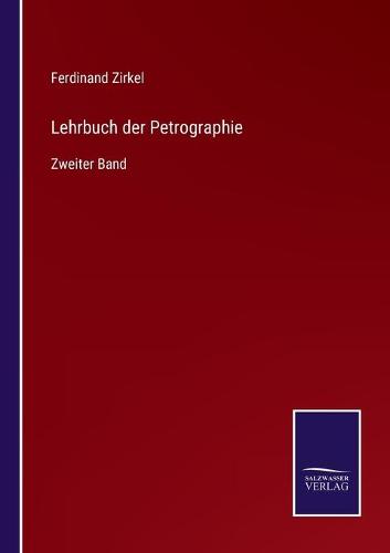 Lehrbuch der Petrographie