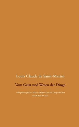 Vom Geist und Wesen der Dinge